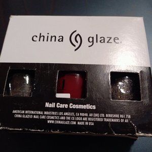 China Glaze 3 nail polish set